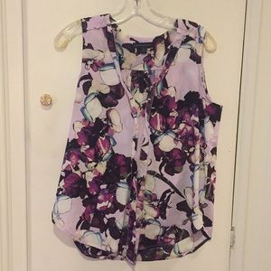 Banana Republic purple blouse